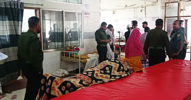 টাঙ্গাইলে অক্সিজেন সিলিন্ডার মাথায় পড়ে রোগীর মৃত্যুর ঘটনা